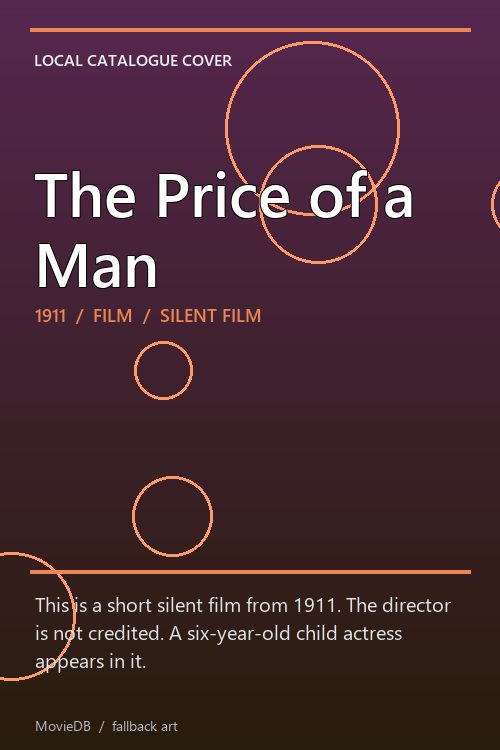 The Price of a Man poster