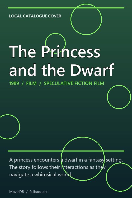 The Princess and the Dwarf poster