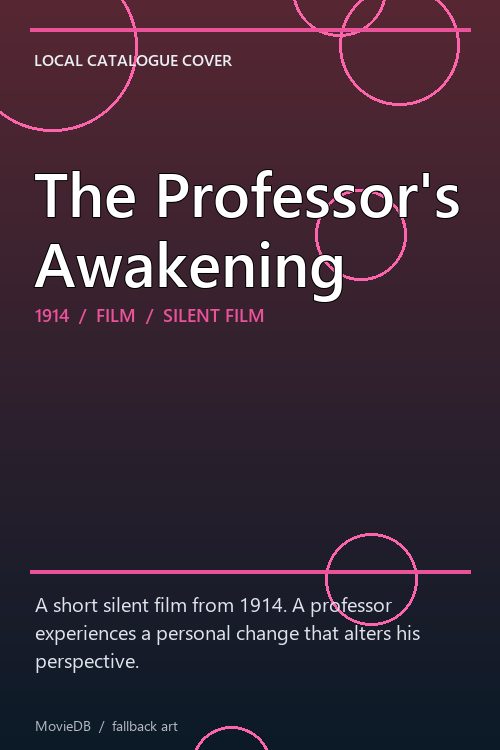 The Professor's Awakening poster