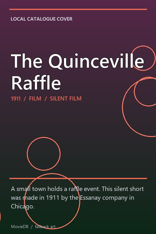 The Quinceville Raffle poster