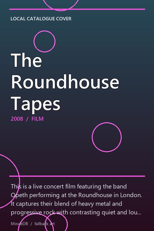 The Roundhouse Tapes poster