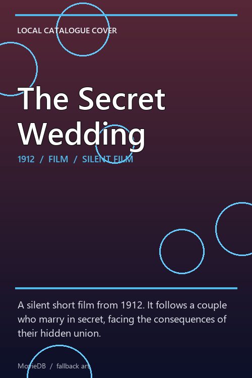 The Secret Wedding poster
