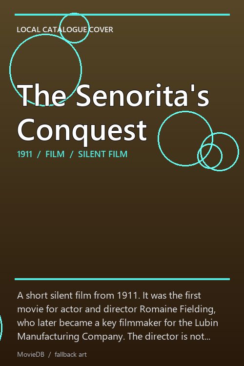 The Senorita's Conquest poster