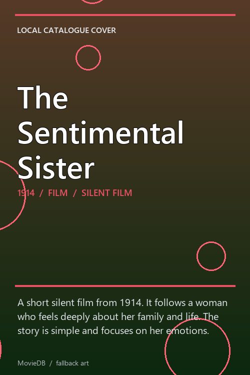 The Sentimental Sister poster