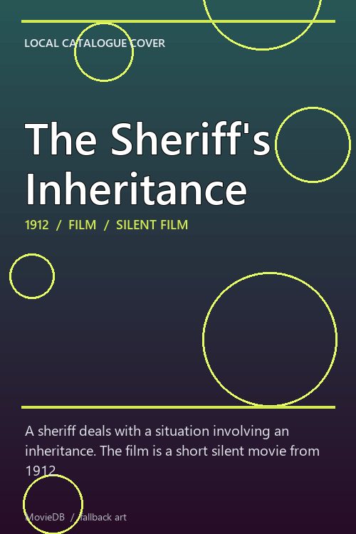 The Sheriff's Inheritance poster