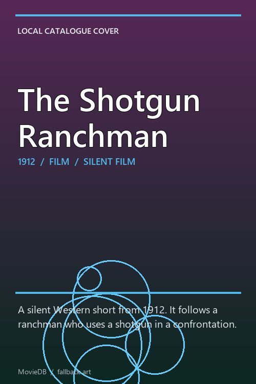 The Shotgun Ranchman poster