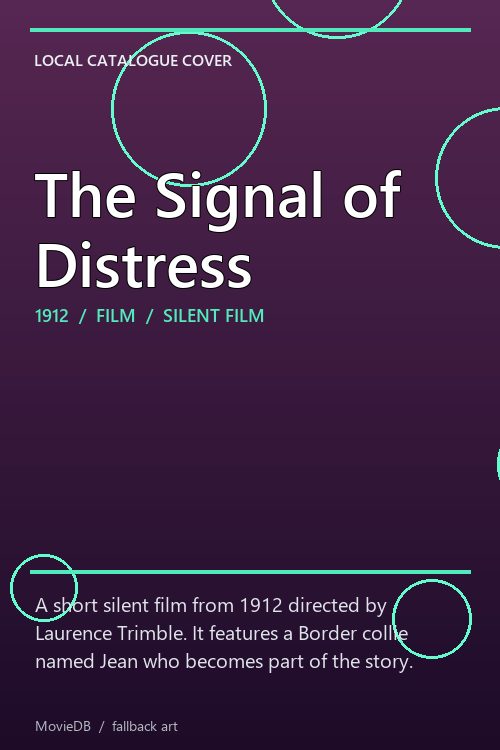 The Signal of Distress poster
