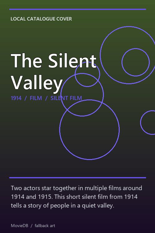 The Silent Valley poster