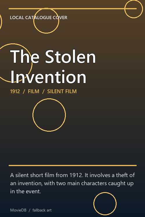 The Stolen Invention poster
