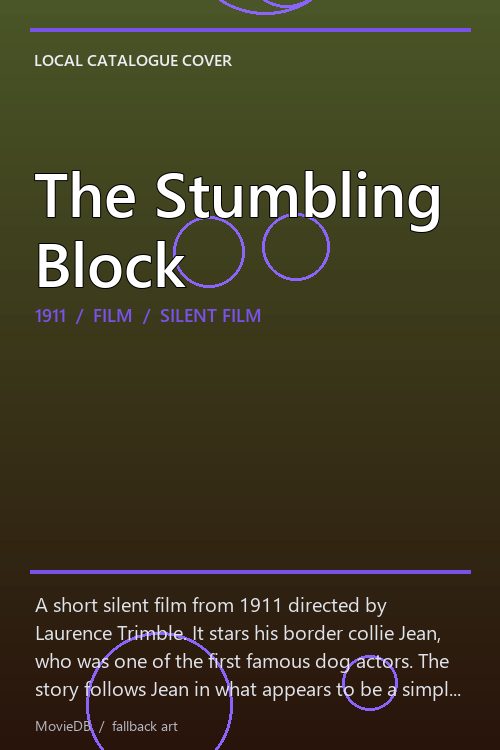 The Stumbling Block poster