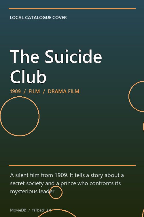 The Suicide Club poster