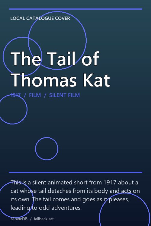The Tail of Thomas Kat poster