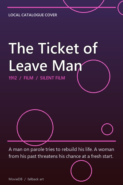 The Ticket of Leave Man poster