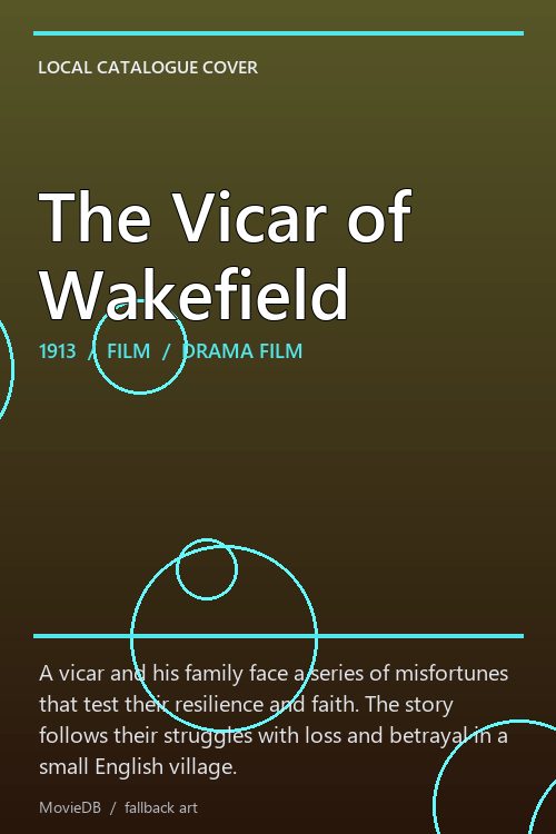 The Vicar of Wakefield poster