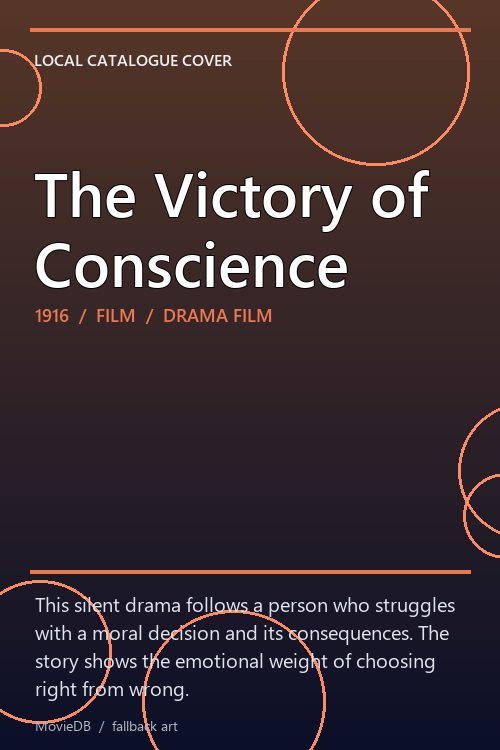 The Victory of Conscience poster