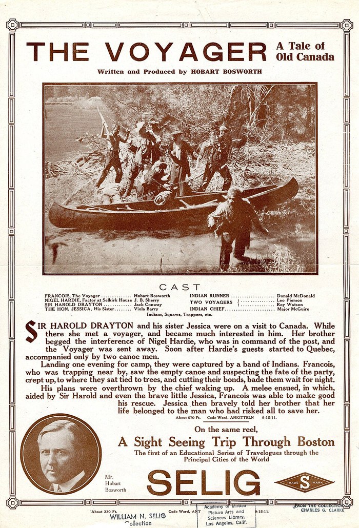 The Voyager: A Tale of Old Canada poster
