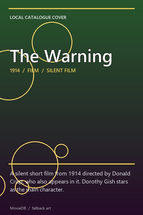 The Warning poster