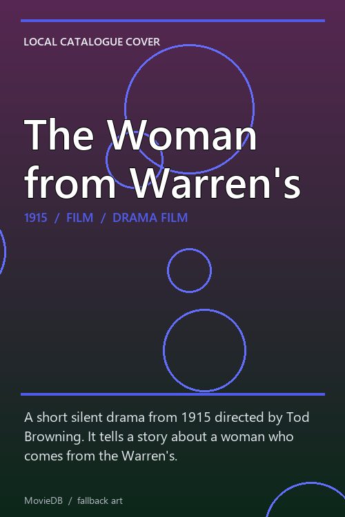 The Woman from Warren's poster