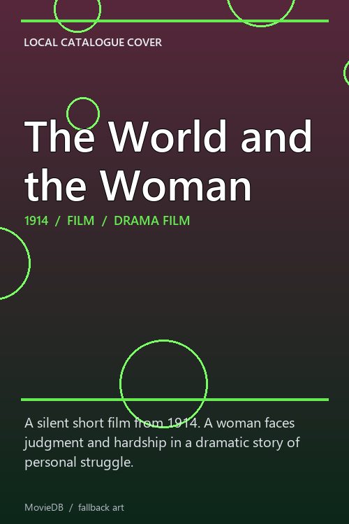 The World and the Woman poster