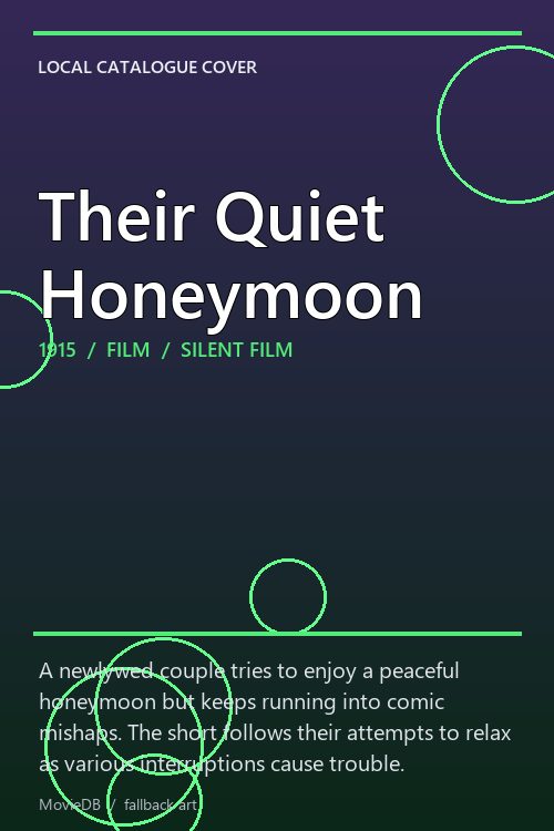 Their Quiet Honeymoon poster