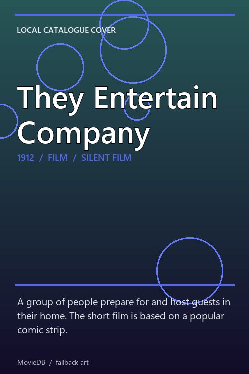 They Entertain Company poster