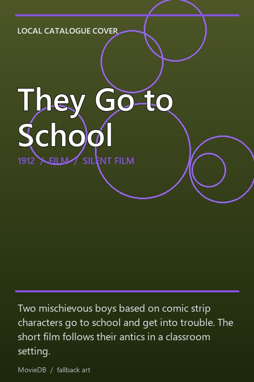 They Go to School poster