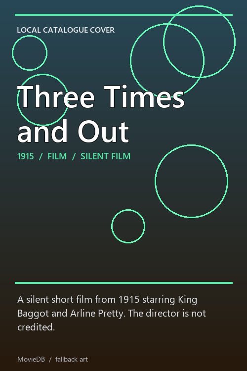 Three Times and Out poster