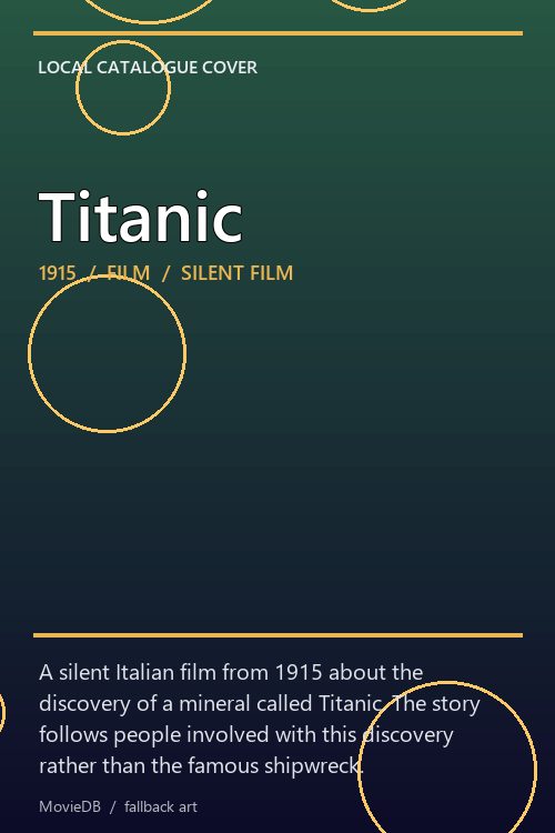 Titanic poster