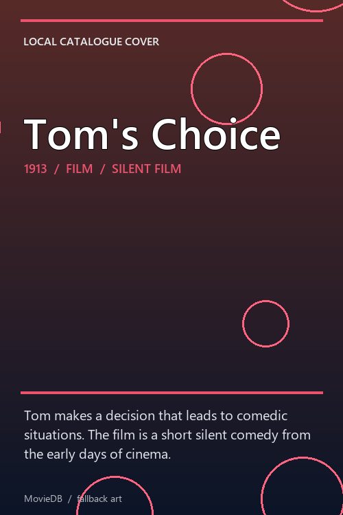 Tom's Choice poster