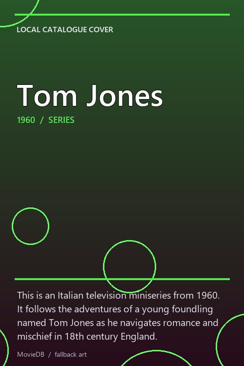 Tom Jones poster