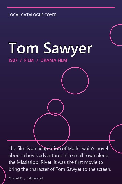 Tom Sawyer poster