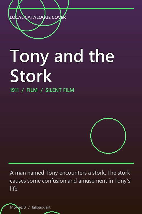 Tony and the Stork poster