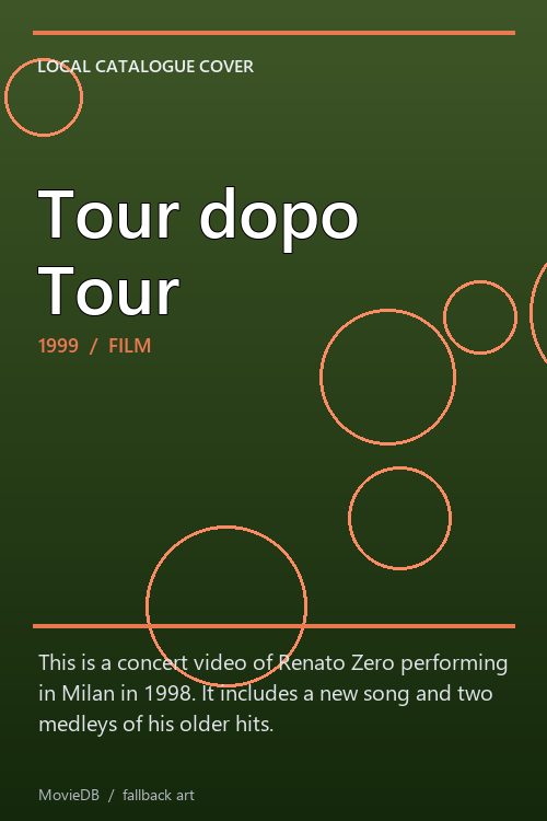 Tour dopo Tour poster
