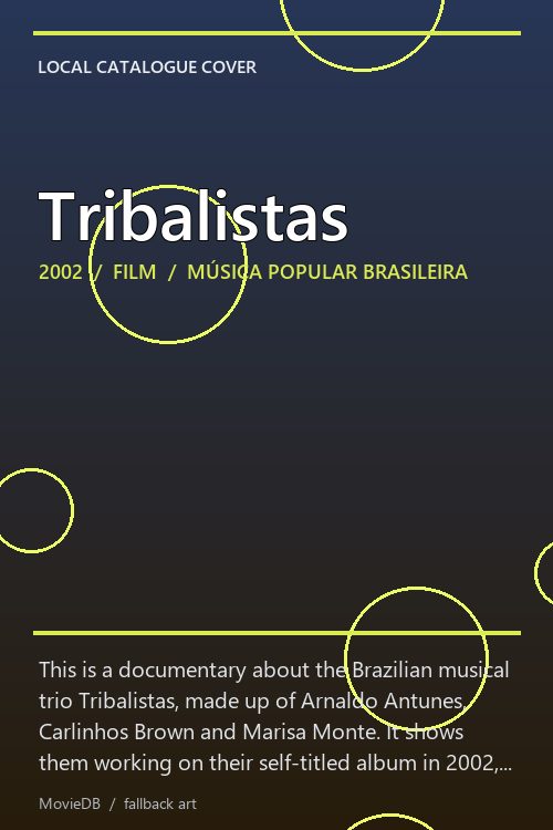 Tribalistas poster
