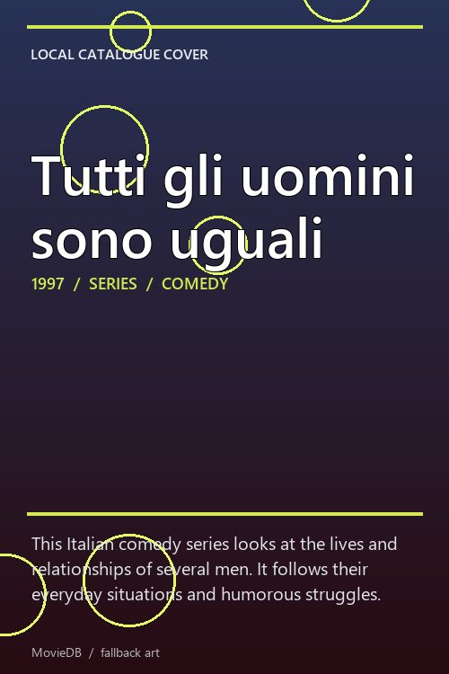 Tutti gli uomini sono uguali poster