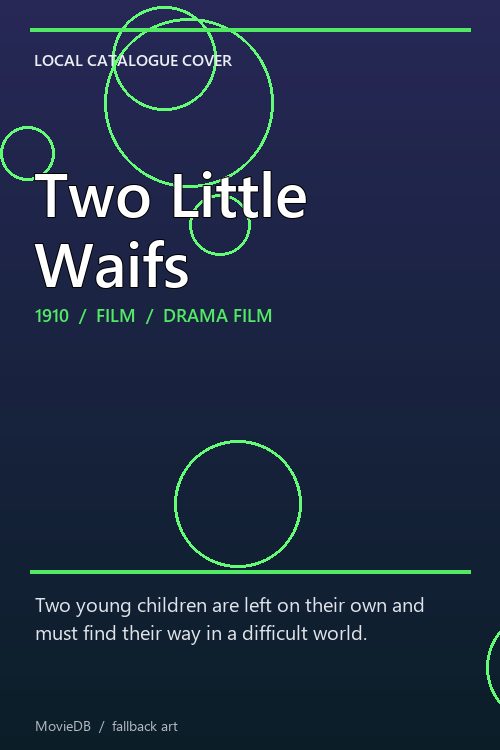 Two Little Waifs poster