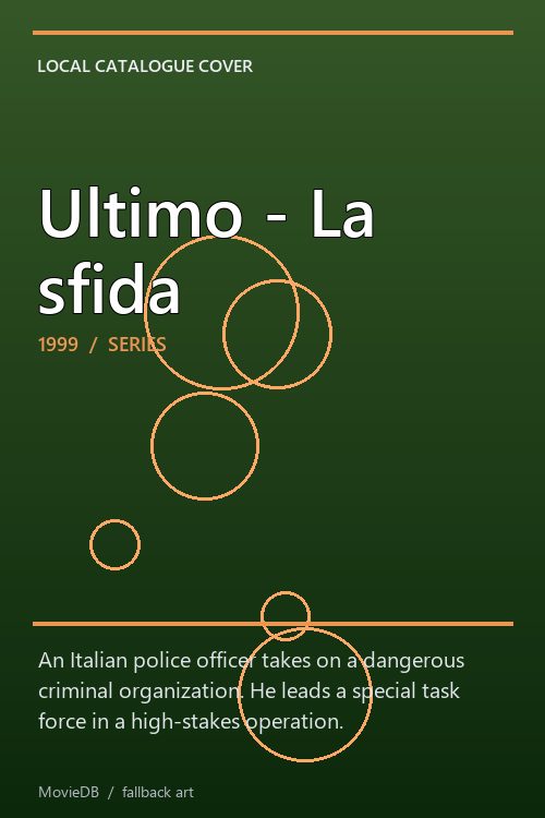 Ultimo - La sfida poster