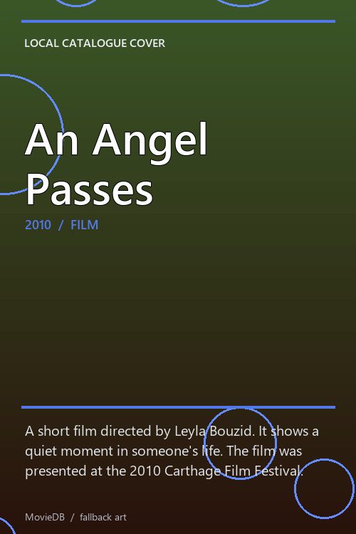 An Angel Passes poster