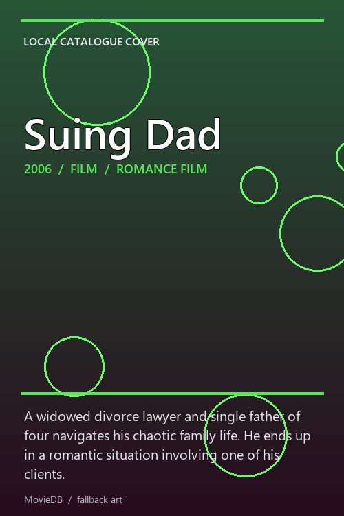 Suing Dad poster