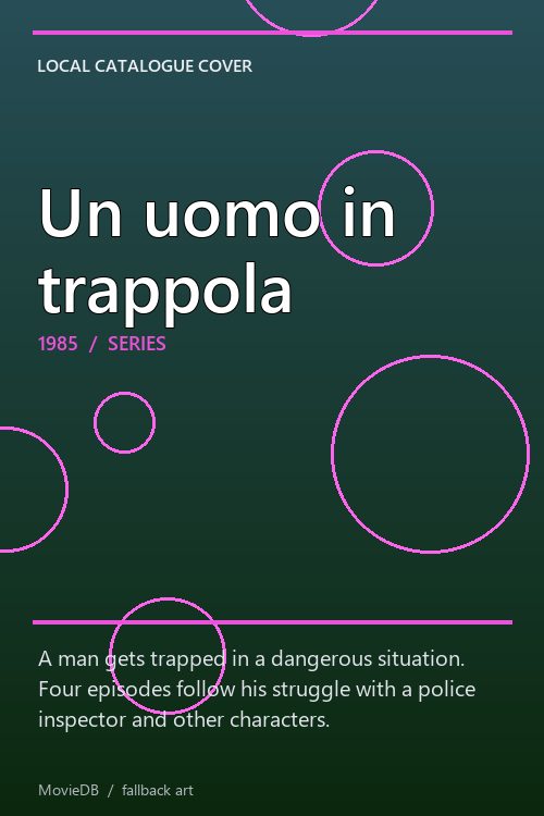 Un uomo in trappola poster