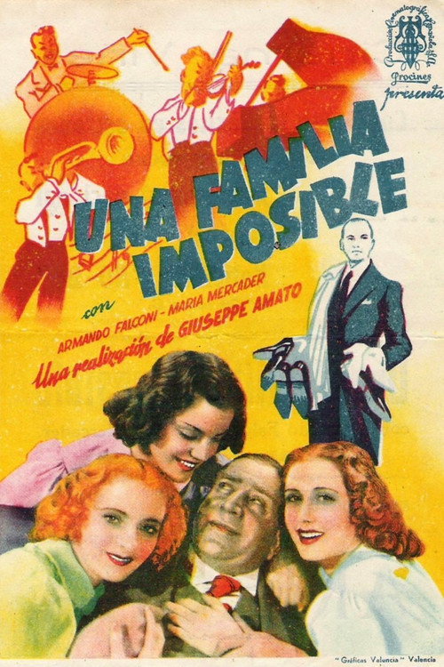 Una famiglia impossibile poster