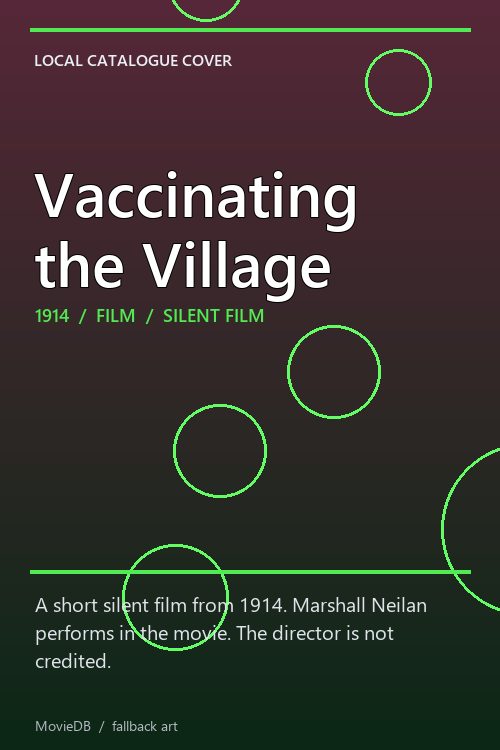 Vaccinating the Village poster