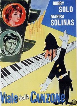 Viale della canzone poster