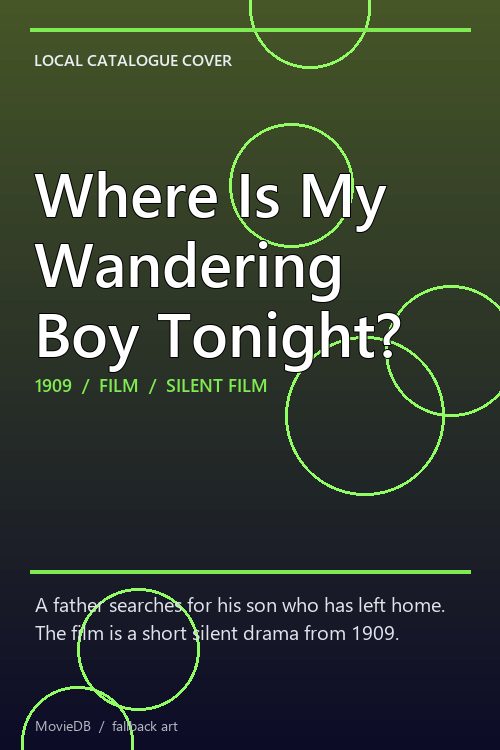 Where Is My Wandering Boy Tonight? poster