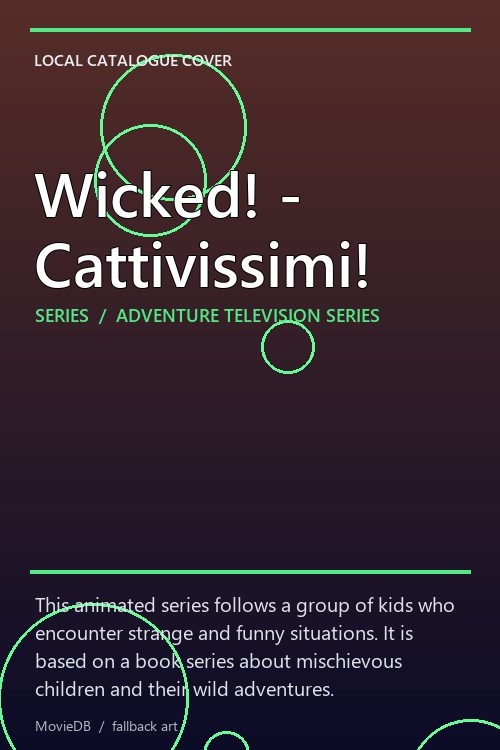 Wicked! - Cattivissimi! poster