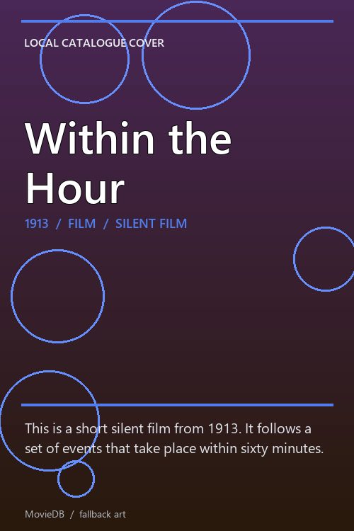 Within the Hour poster