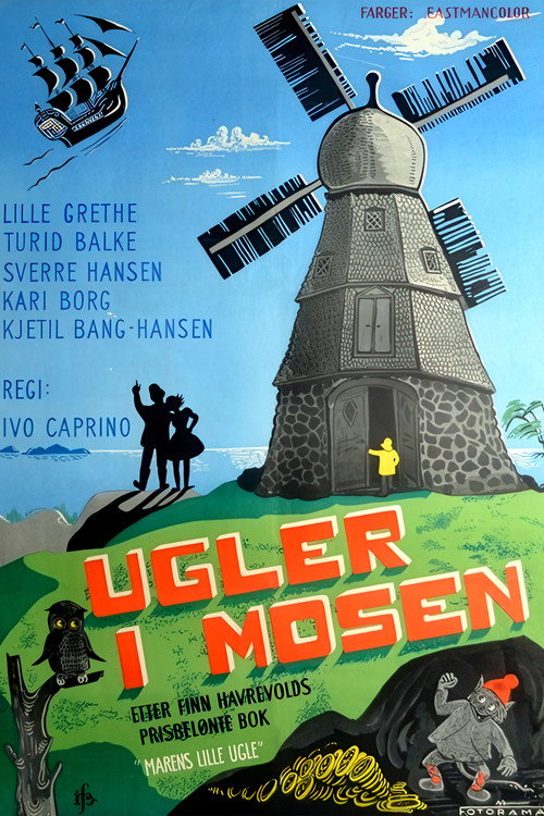 Ugler i mosen poster