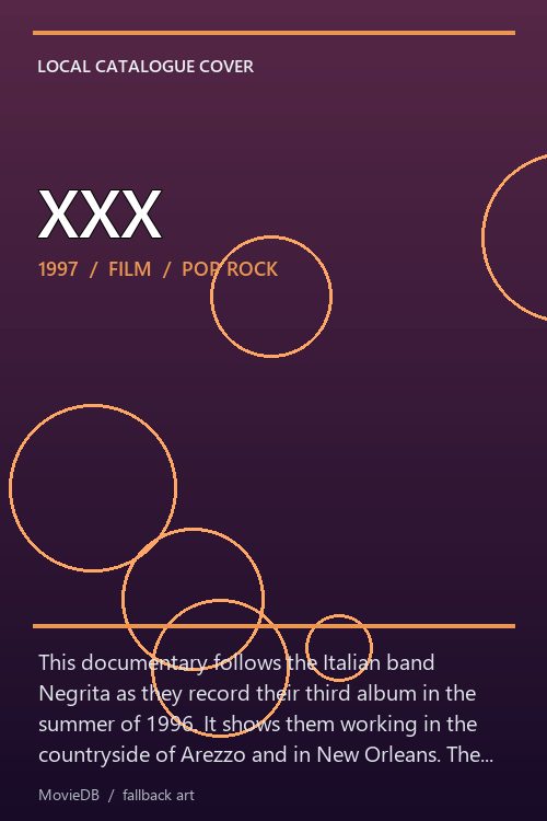 XXX poster