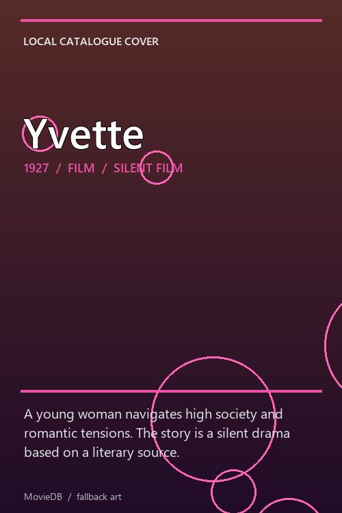 Yvette poster