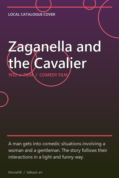 Zaganella and the Cavalier poster